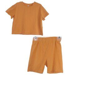 Girls Orange 2Piece Pants Set Size: 4Y